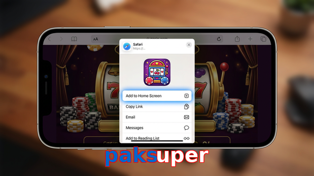 Game list for Paksuper ios section