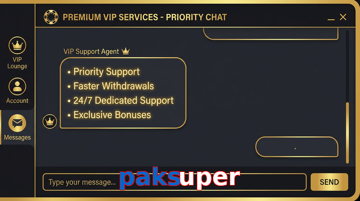 Payment and PKR controls in Paksuper
